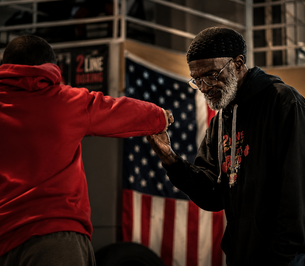 Coach Tariq Aleem, veteran boxing coach
